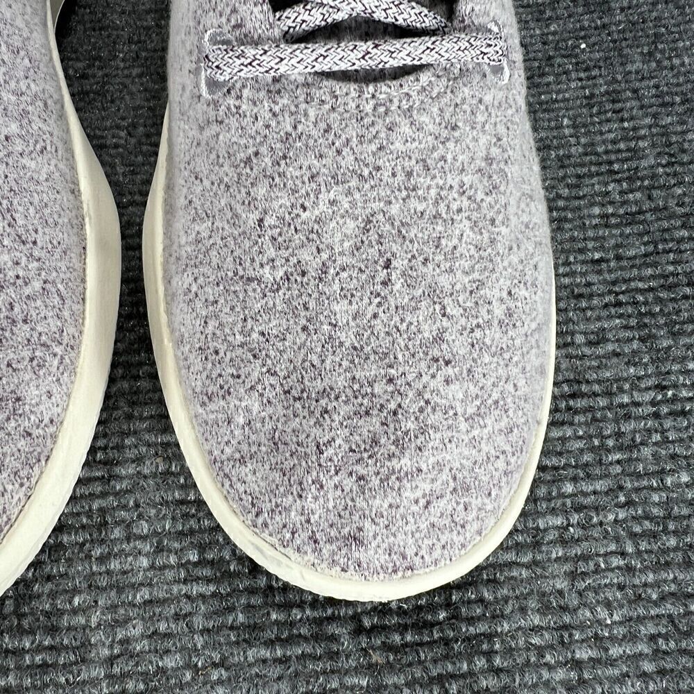 Allbirds Wool Runner Sneakers Womens 8 Gray Athletic Casual Lace Up Low Top - Picture 4 of 12